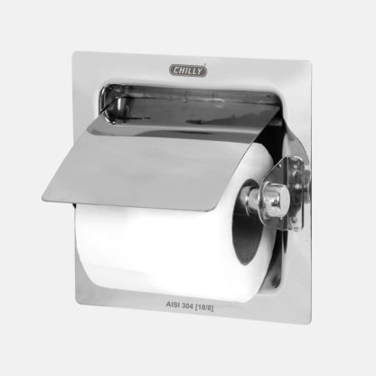 Toilet Paper Holder Concelaed with Cutter